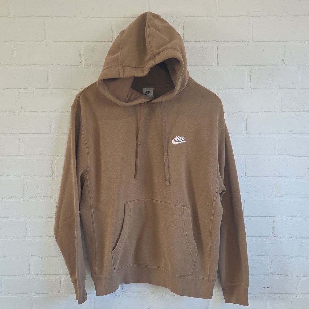 Nike Men's Tan Hoodie